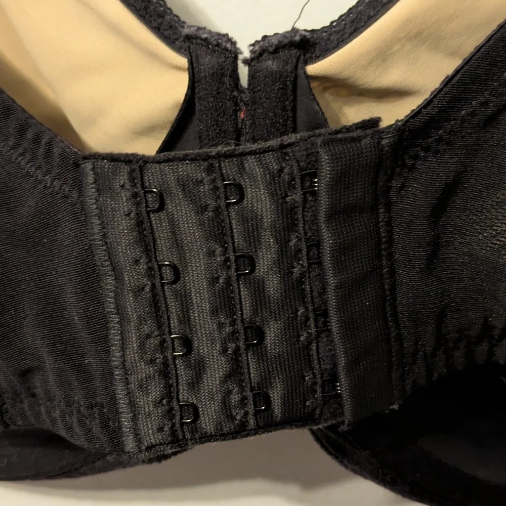 Anita Maternity Fleur Black Floral Lace Underwire Nursing Bra Size 42H